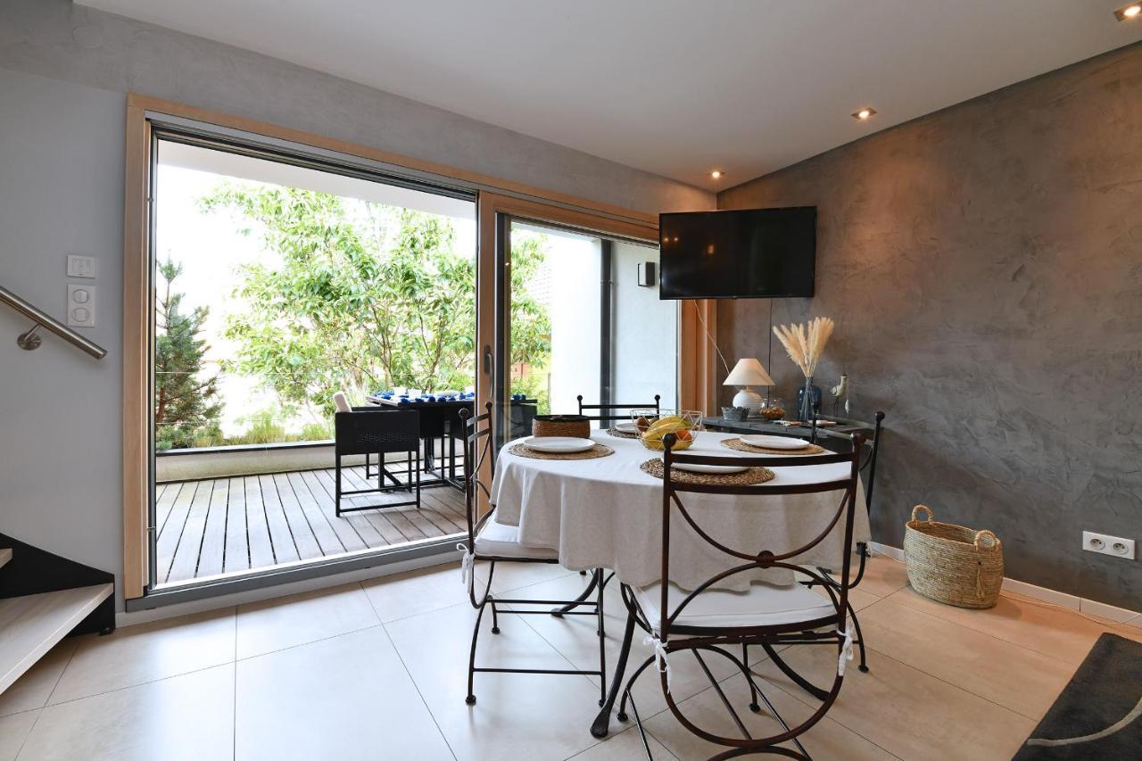Gite Contemporain L'Hirondelle Guémar Exterior foto